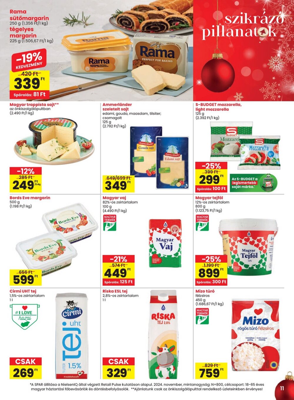 Spar akciós újság 2025.12.18-tól - 11. oldal.