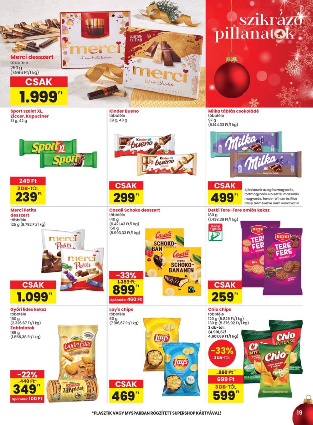 Spar akciós újság 2025.12.18-tól - 19. oldal.