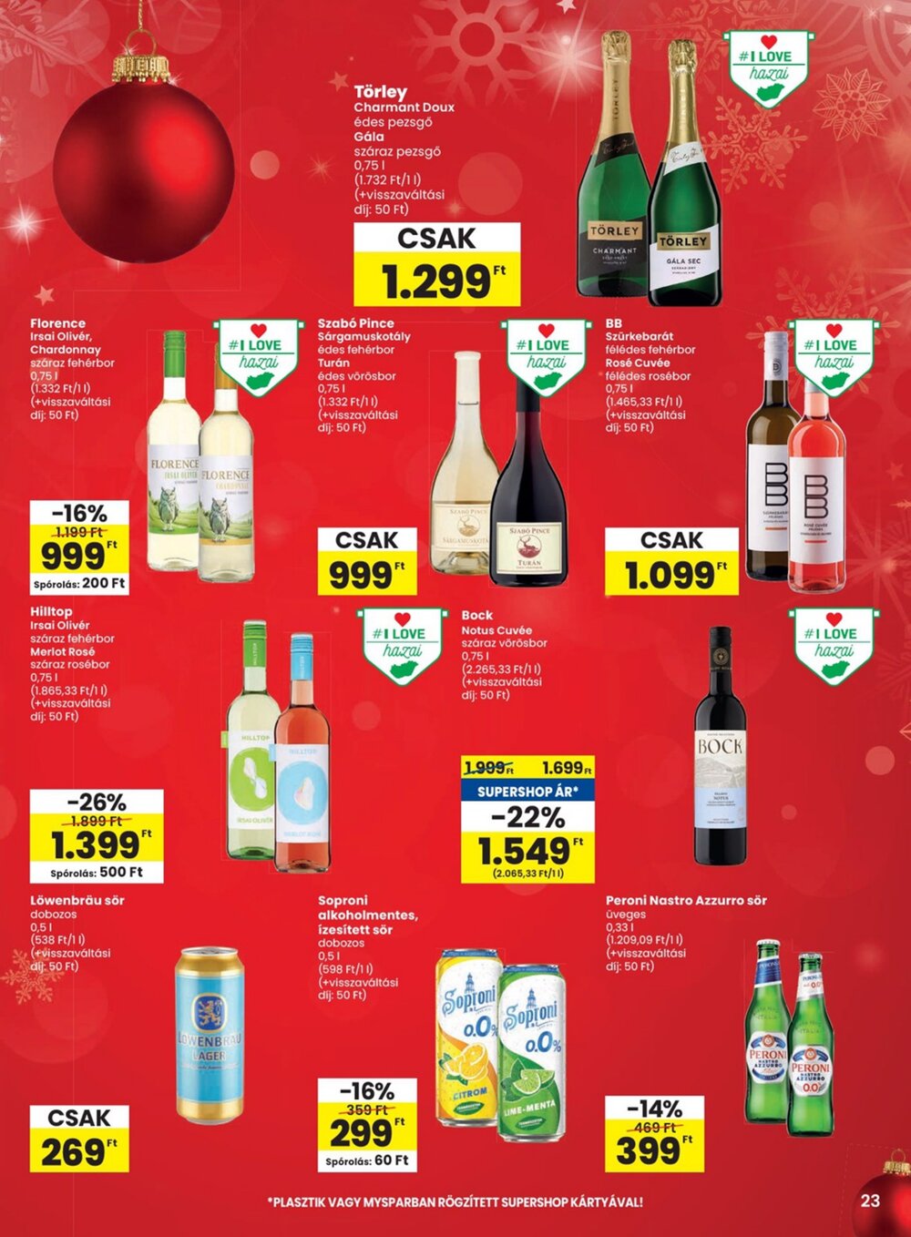 Spar akciós újság 2025.12.18-tól - 23. oldal.