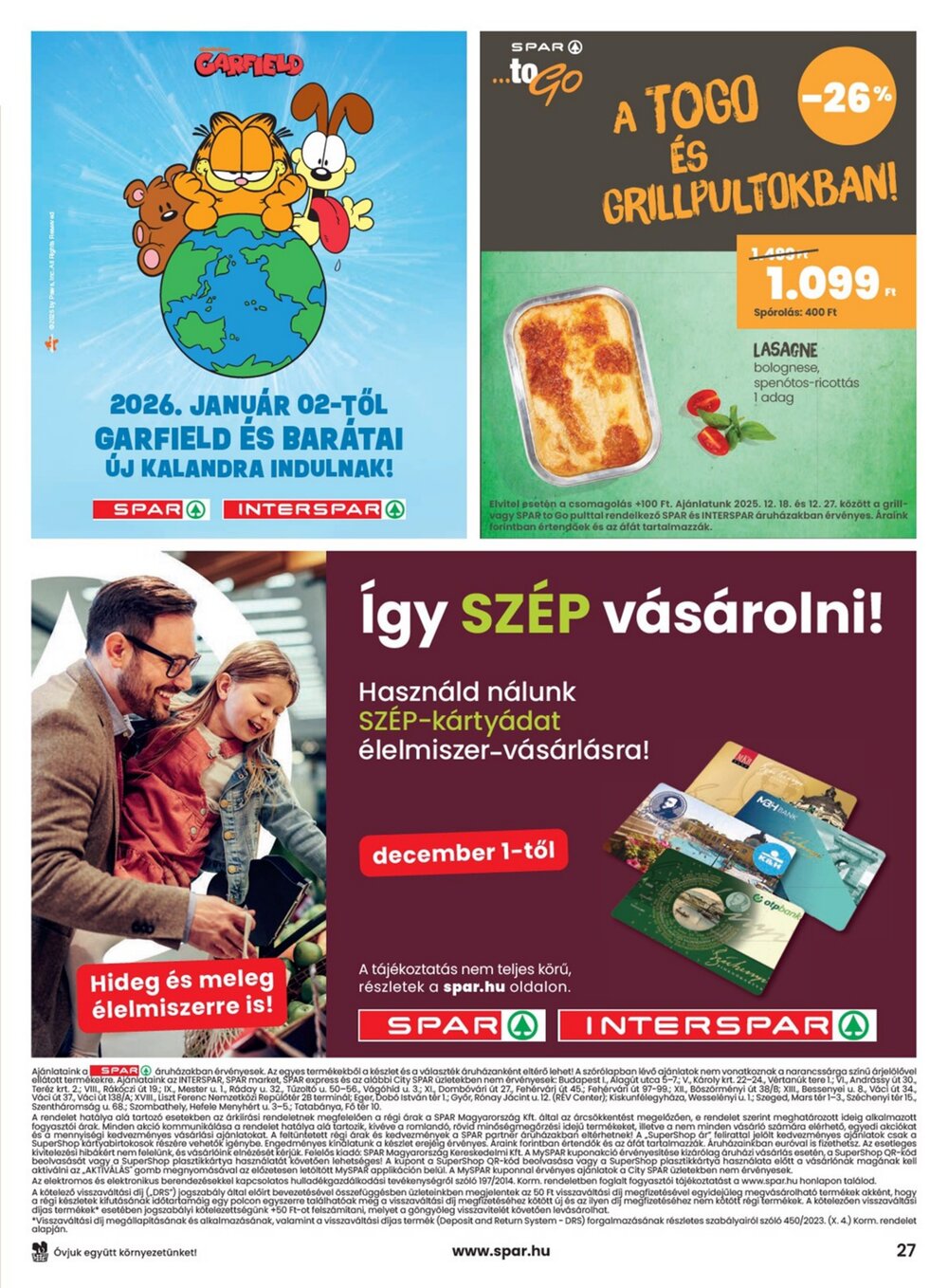 Spar akciós újság 2025.12.18-tól - 27. oldal.