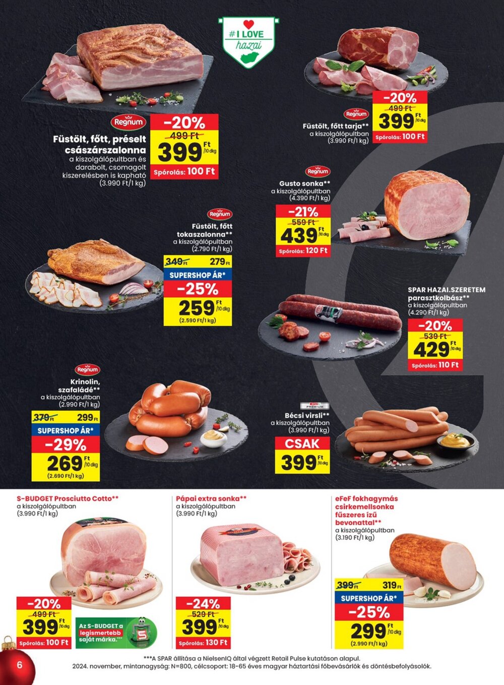Spar akciós újság 2025.12.18-tól - 6. oldal.