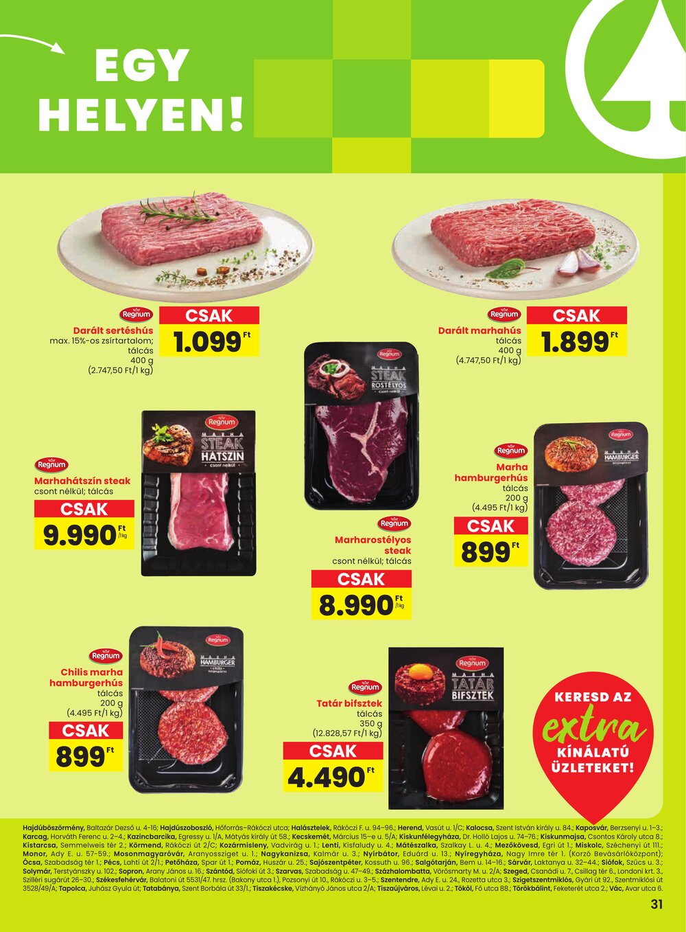 Spar Extra akciós újság 2025.12.18-tól - 4. oldal.