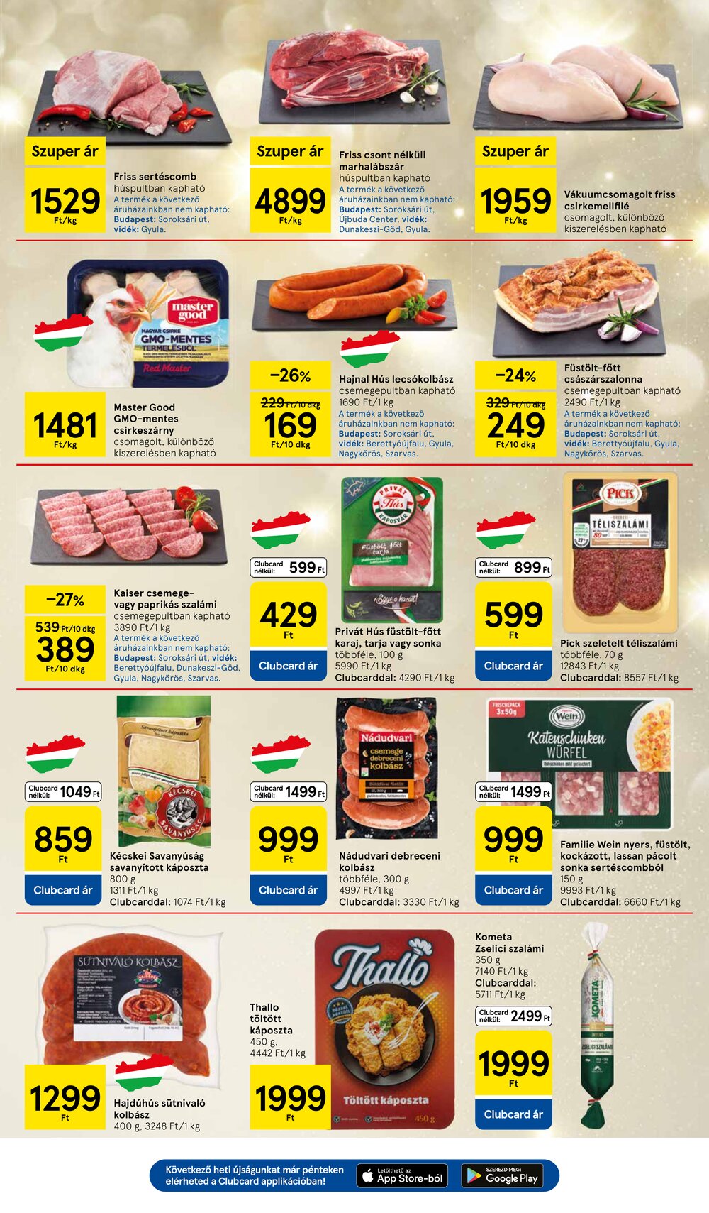 Tesco akciós újság 2025.12.18-tól - 3. oldal.