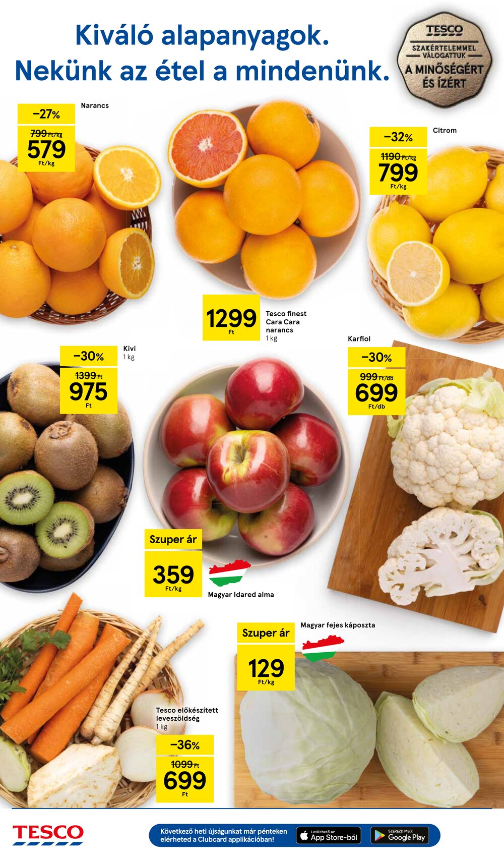 Tesco akciós újság 2025.12.18-tól - 2. oldal.