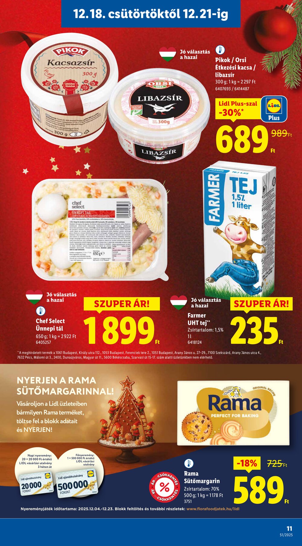 Lidl akciós újság 2025.12.18-tól - 11. oldal.