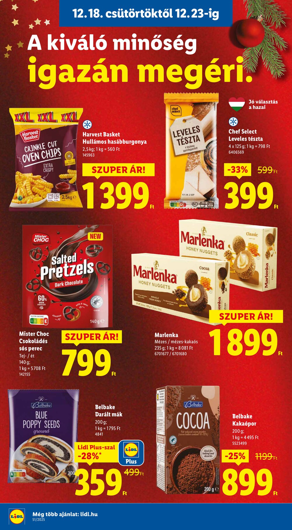 Lidl akciós újság 2025.12.18-tól - 12. oldal.