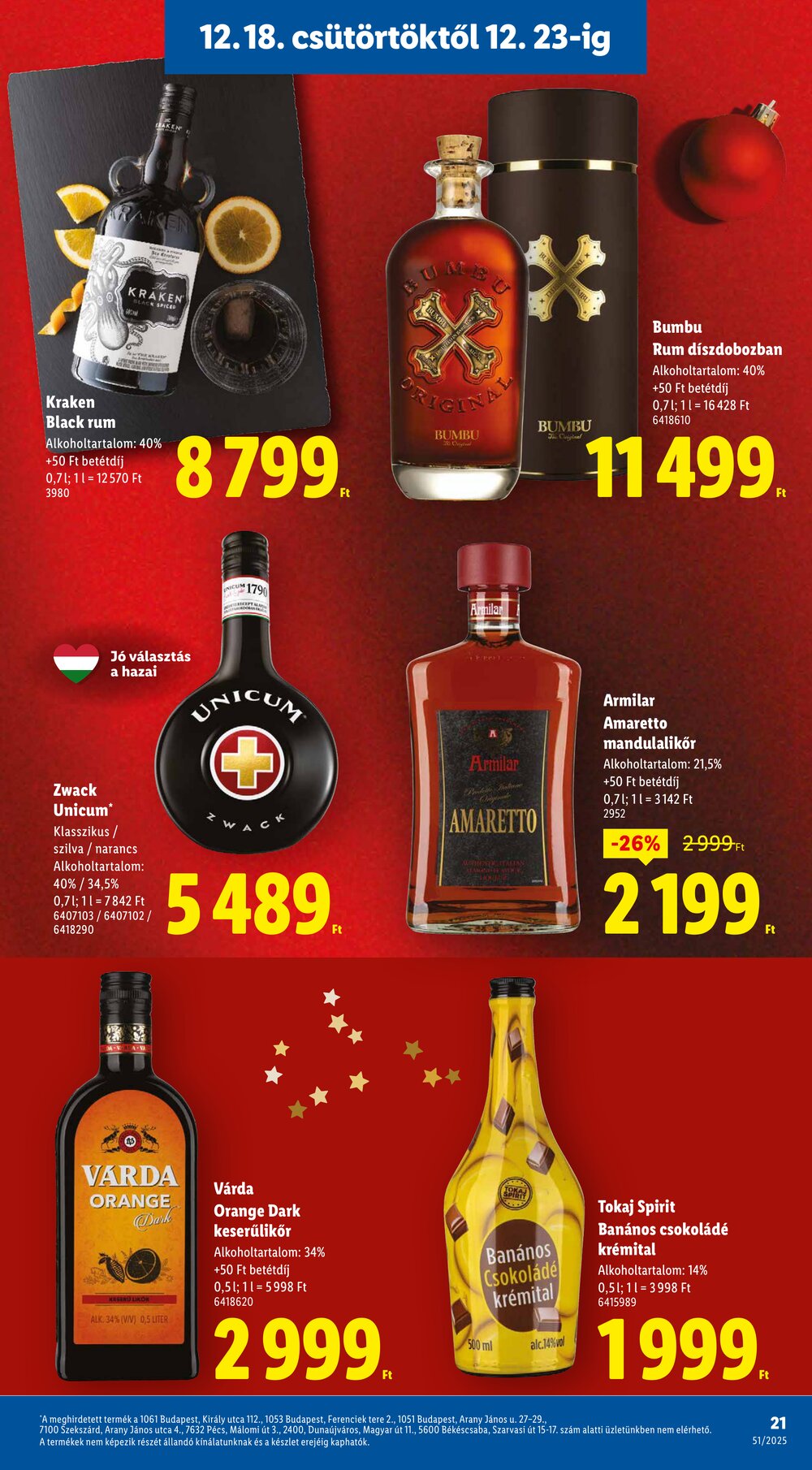 Lidl akciós újság 2025.12.18-tól - 21. oldal.