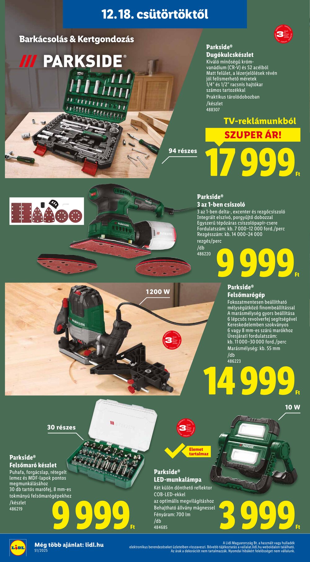 Lidl akciós újság 2025.12.18-tól - 26. oldal.