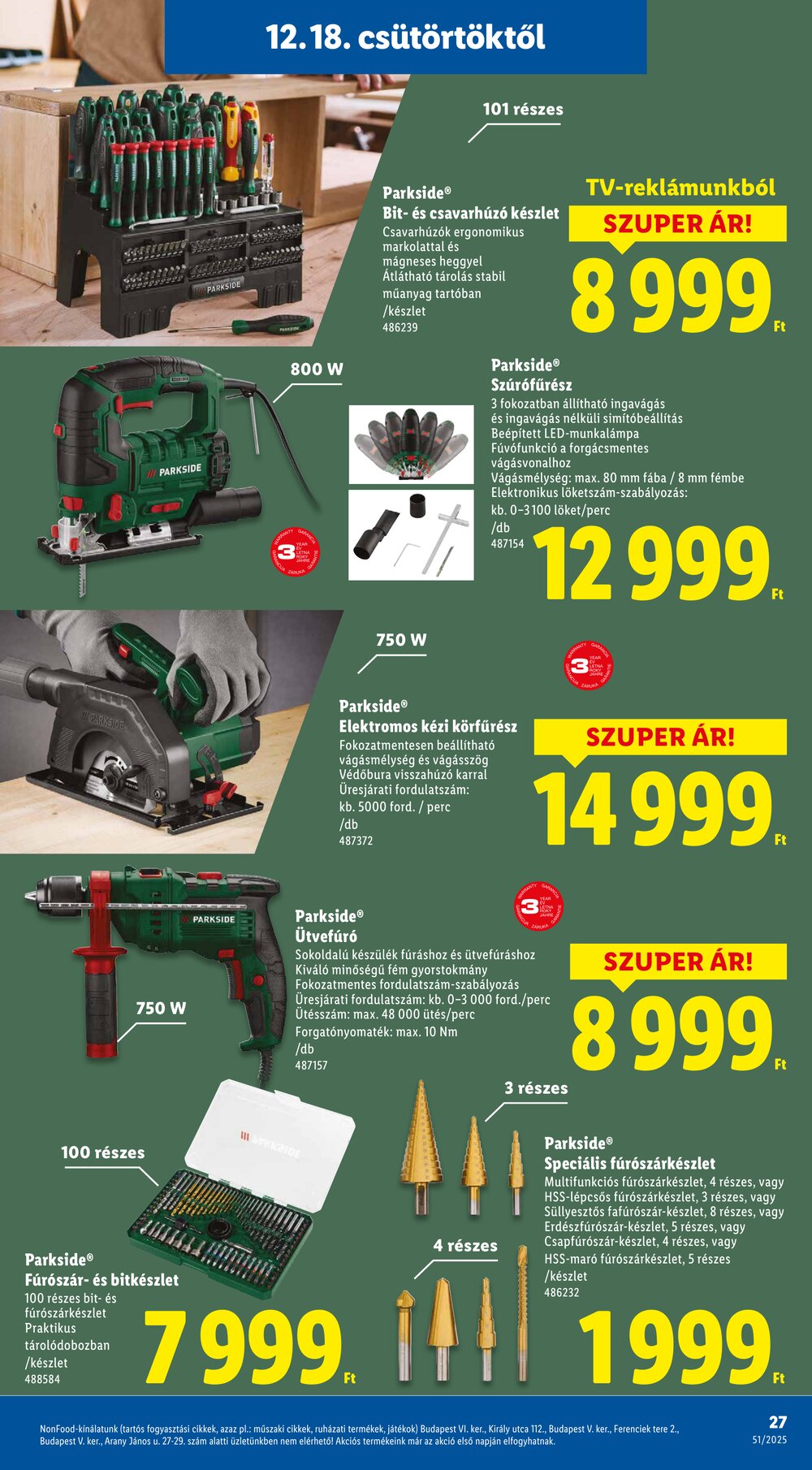 Lidl akciós újság 2025.12.18-tól - 27. oldal.