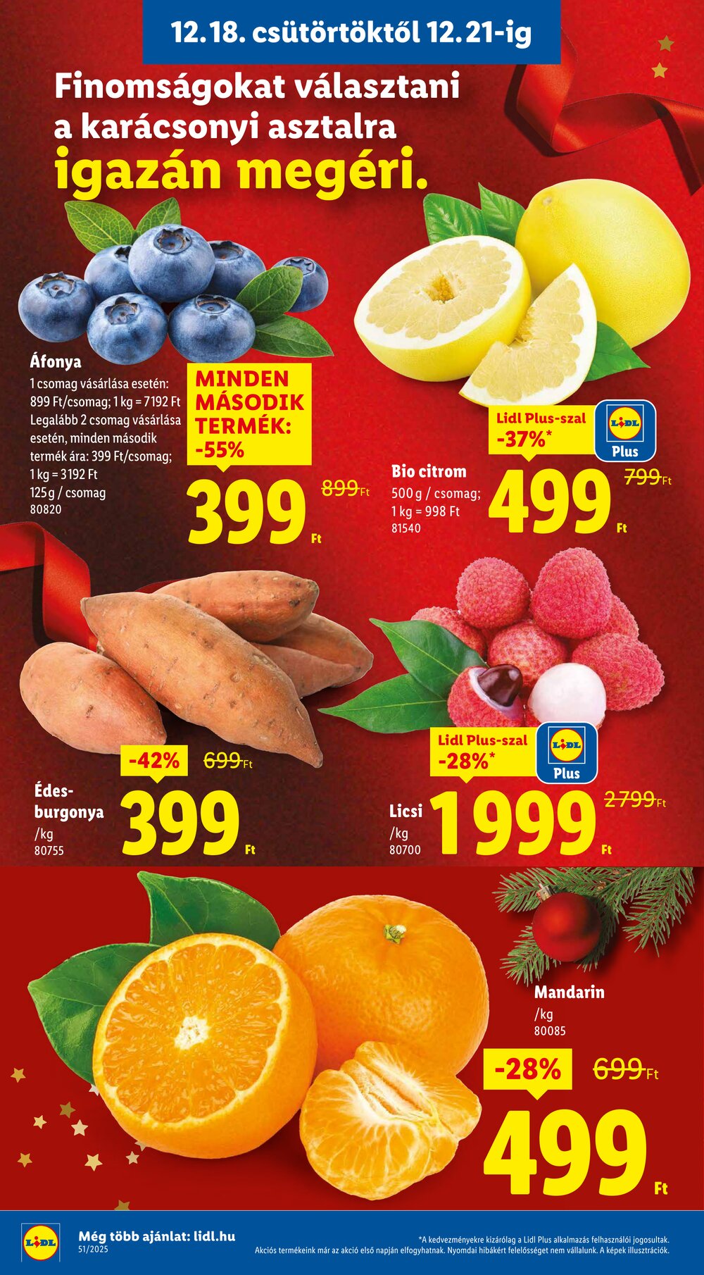 Lidl akciós újság 2025.12.18-tól - 4. oldal.