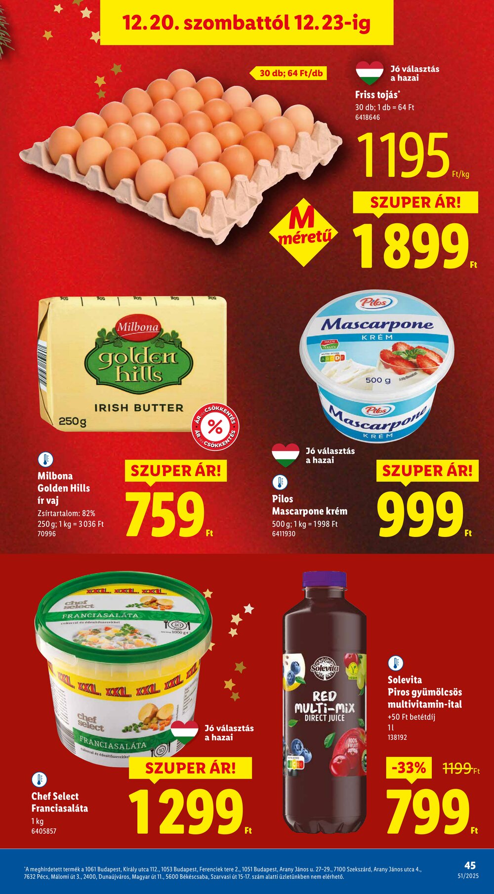 Lidl akciós újság 2025.12.18-tól - 45. oldal.