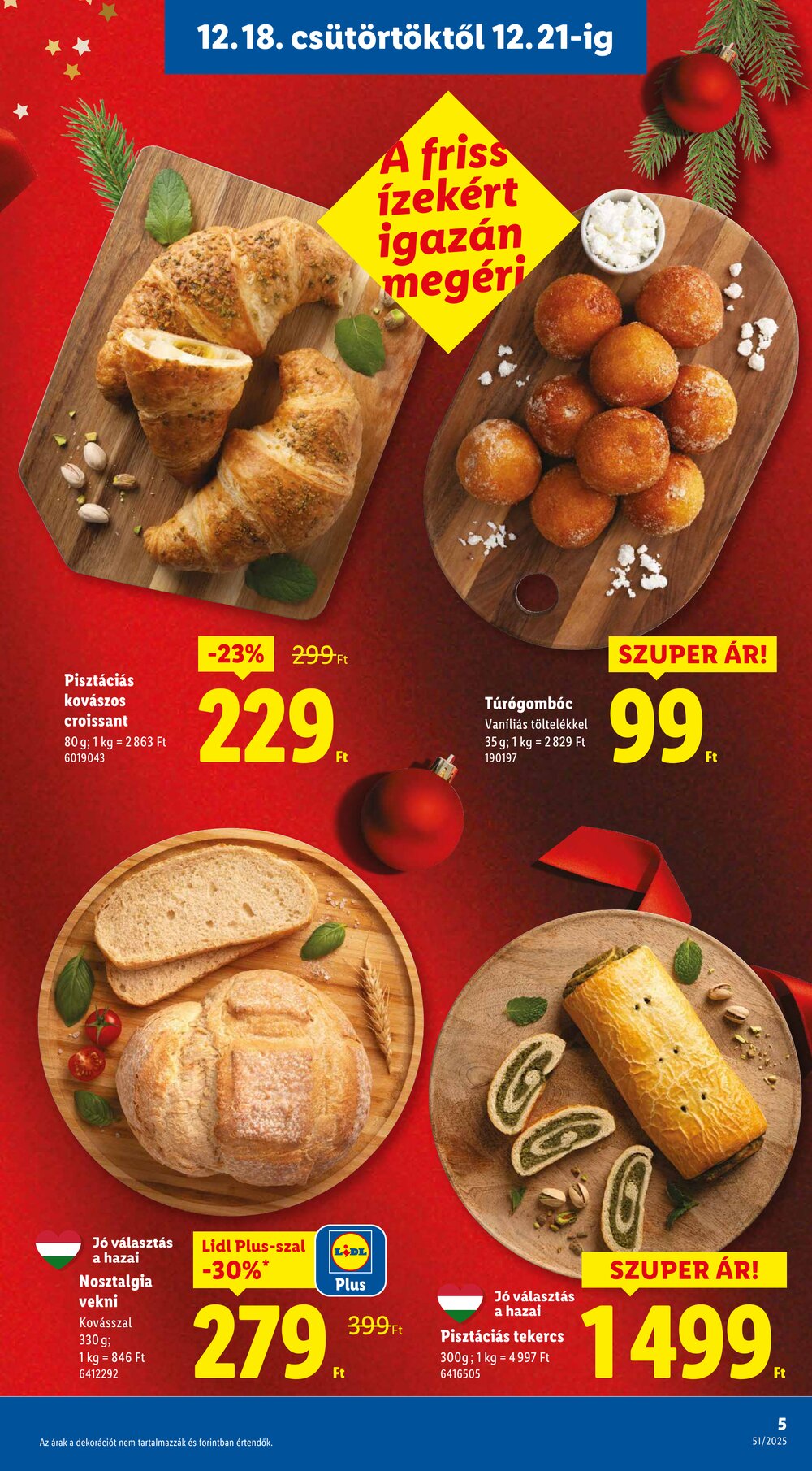 Lidl akciós újság 2025.12.18-tól - 5. oldal.