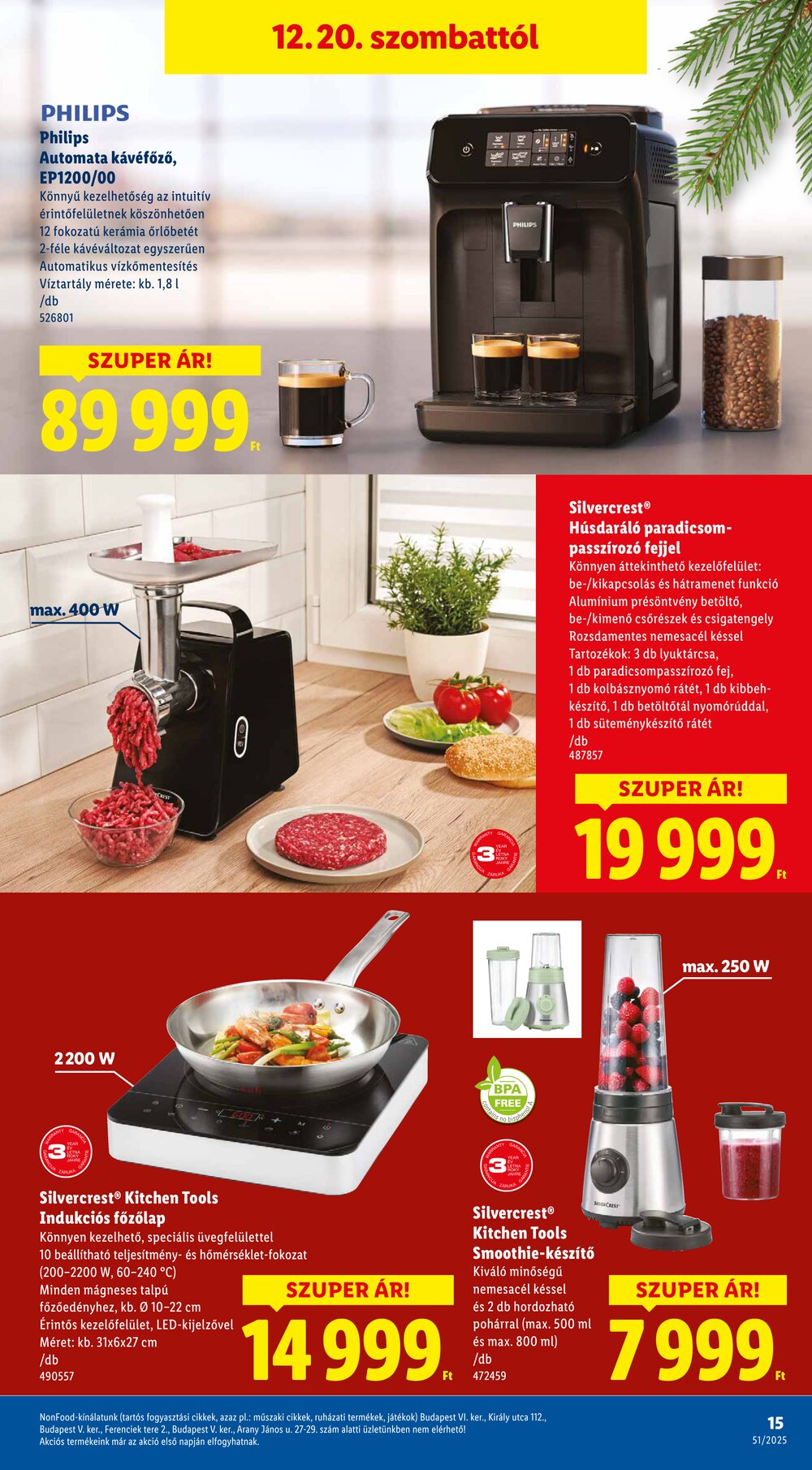 Lidl akciós újság 2025.12.18-tól - 15. oldal.