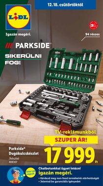 Lidl akciós újság 2025.12.18-tól