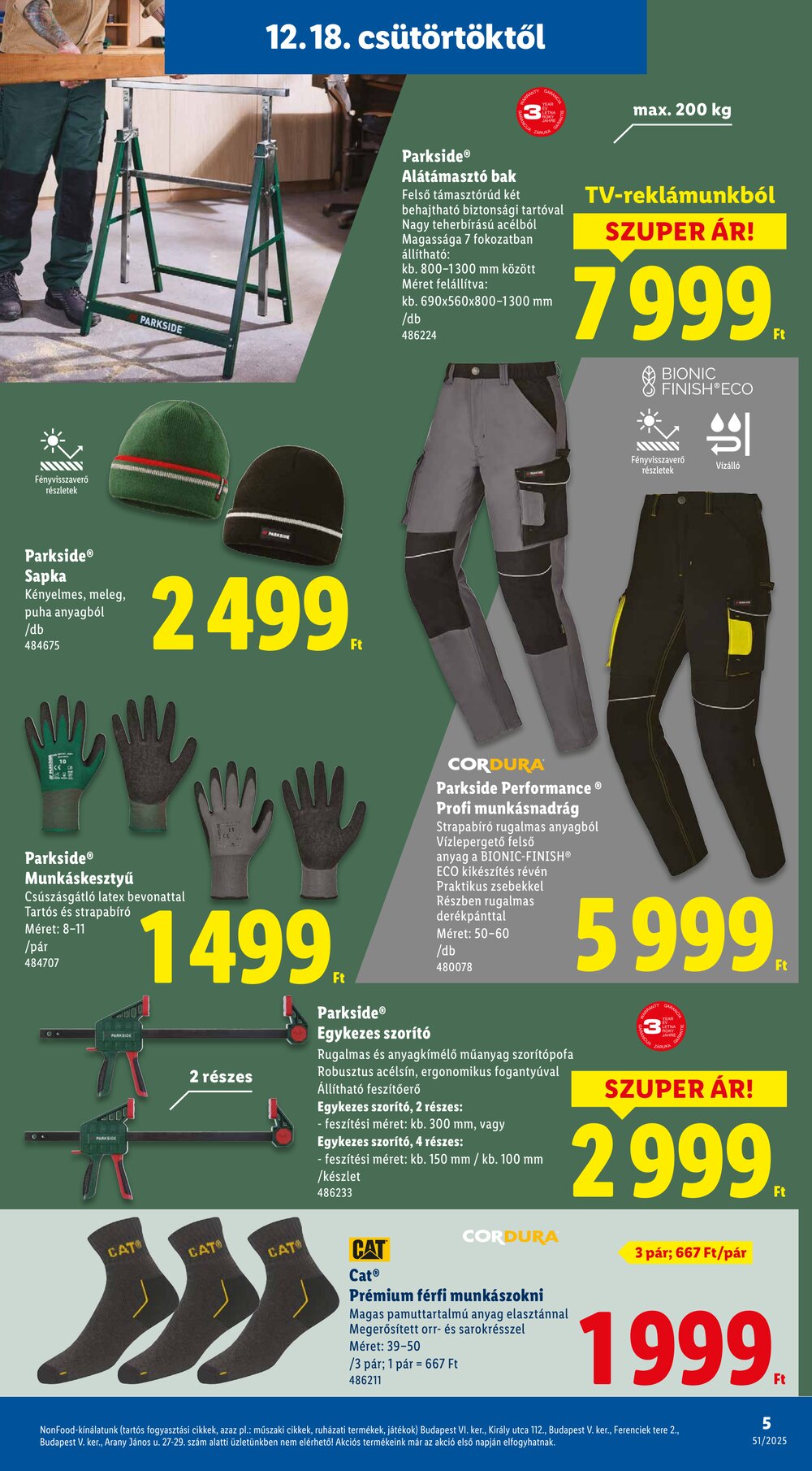 Lidl akciós újság 2025.12.18-tól - 5. oldal.