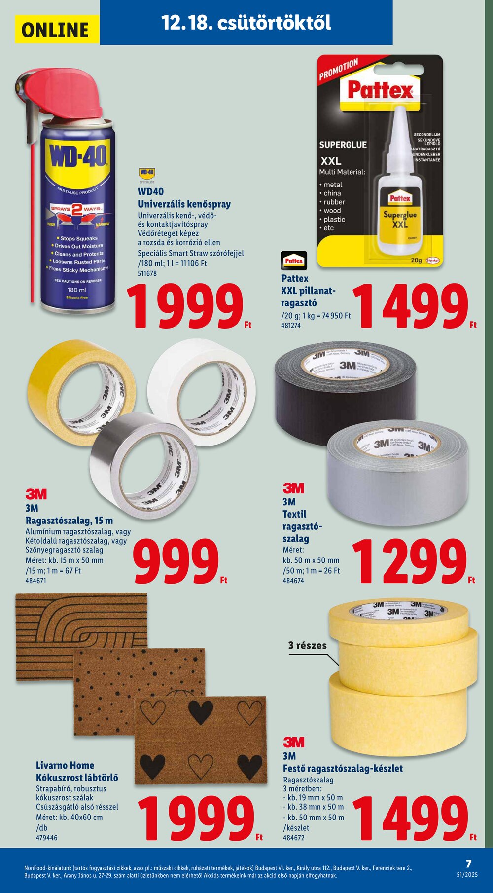 Lidl akciós újság 2025.12.18-tól - 7. oldal.