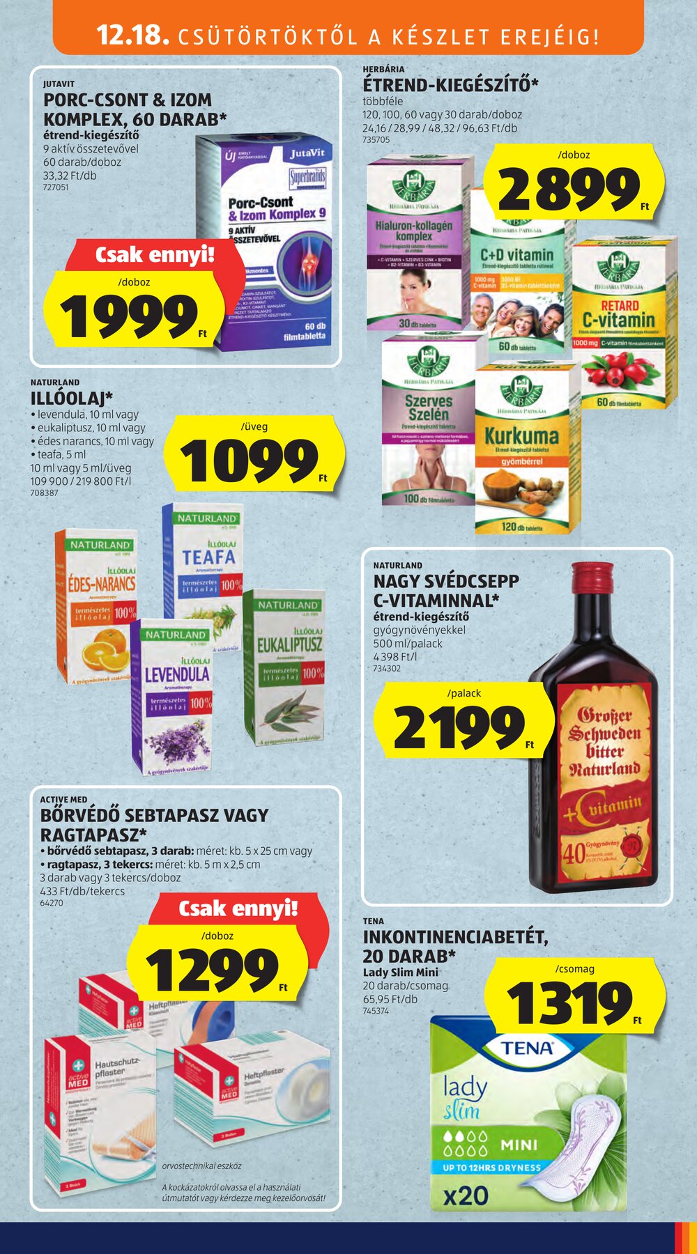 Aldi akciós újság 2025.12.18-tól - 3. oldal.