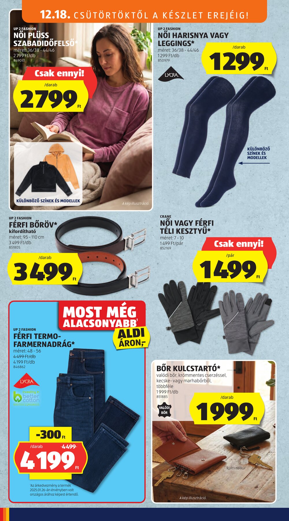 Aldi akciós újság 2025.12.18-tól - 4. oldal.