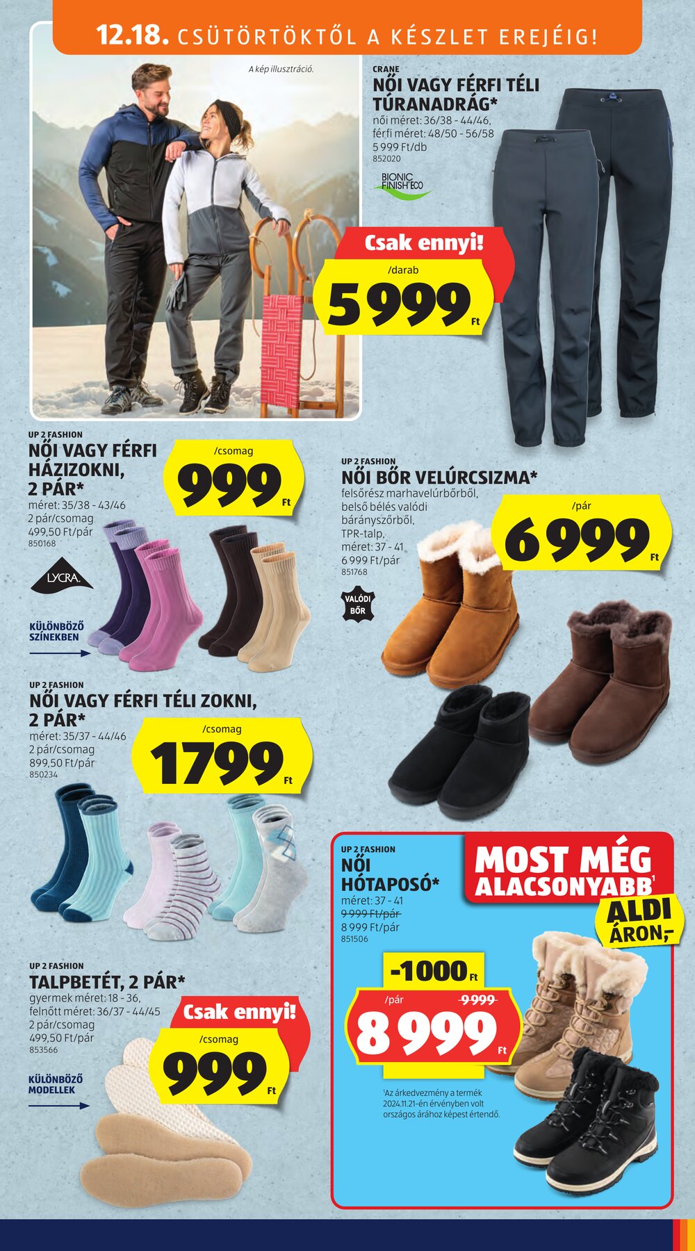 Aldi akciós újság 2025.12.18-tól - 5. oldal.