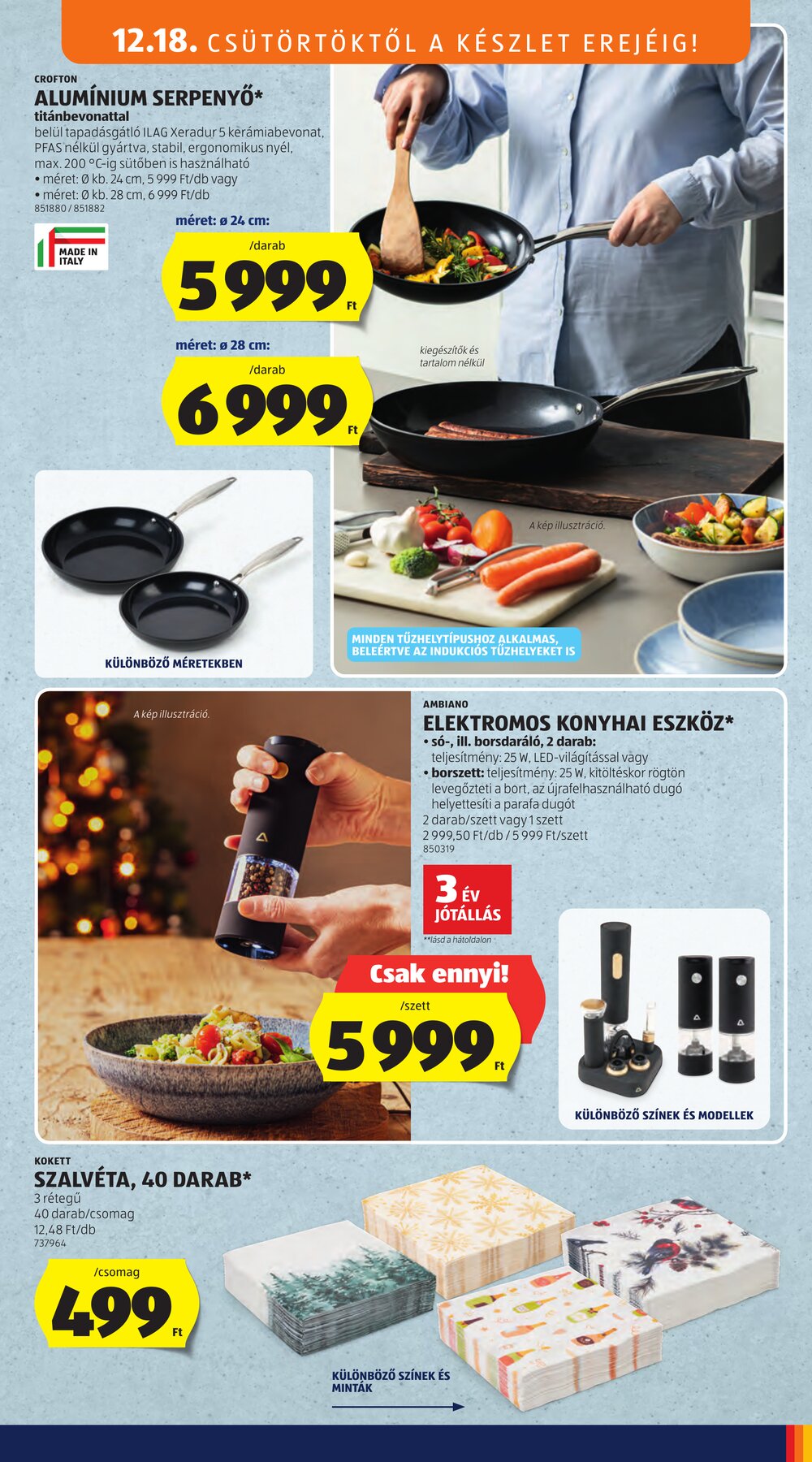 Aldi akciós újság 2025.12.18-tól - 7. oldal.