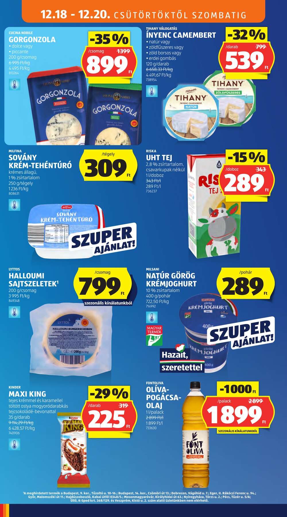 Aldi akciós újság 2025.12.18-tól - 12. oldal.