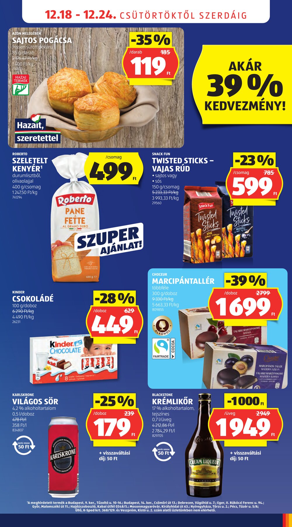 Aldi akciós újság 2025.12.18-tól - 15. oldal.