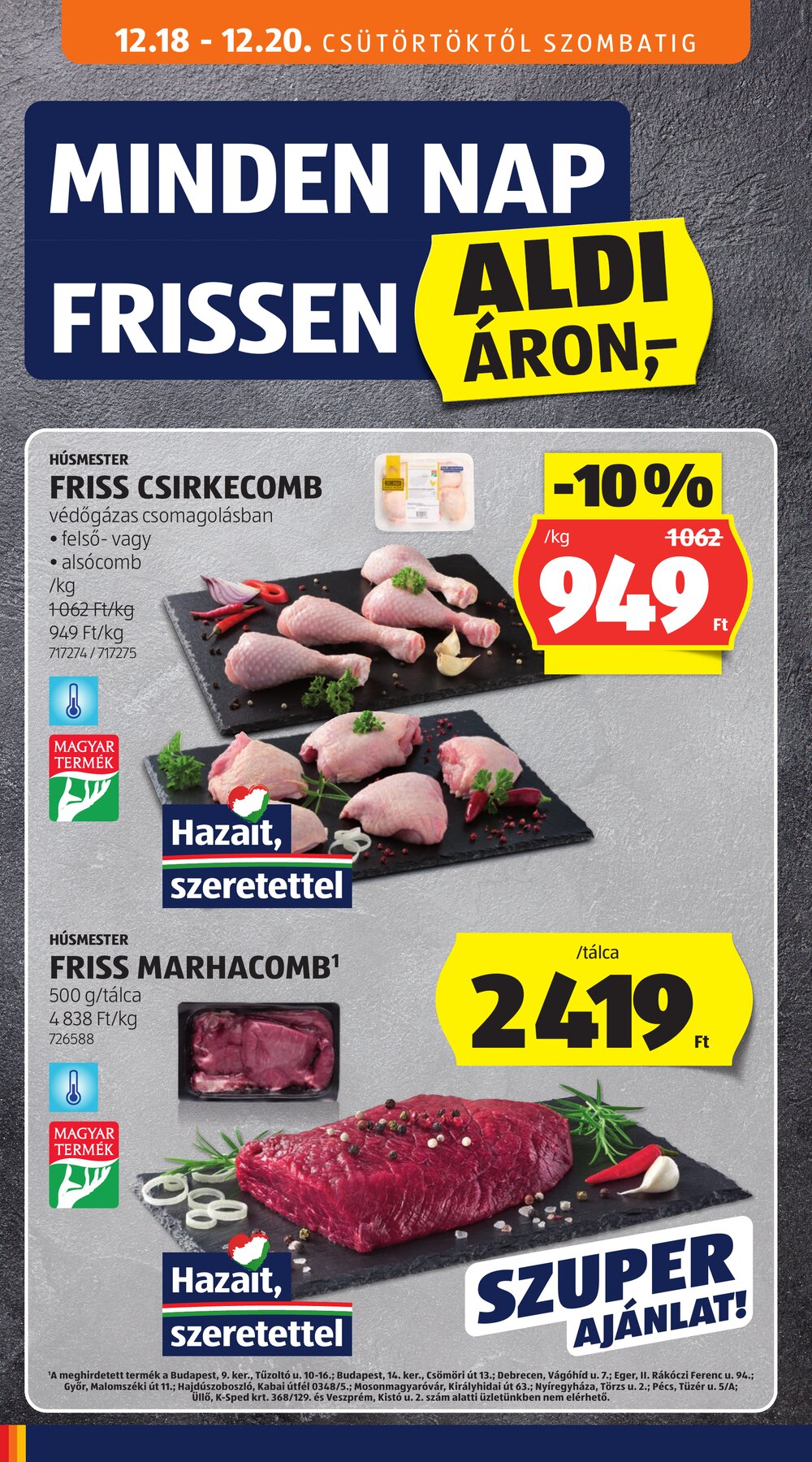 Aldi akciós újság 2025.12.18-tól - 16. oldal.