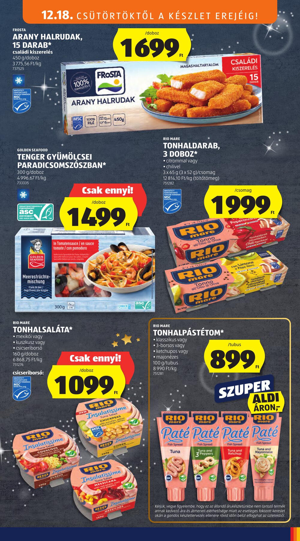 Aldi akciós újság 2025.12.18-tól - 19. oldal.