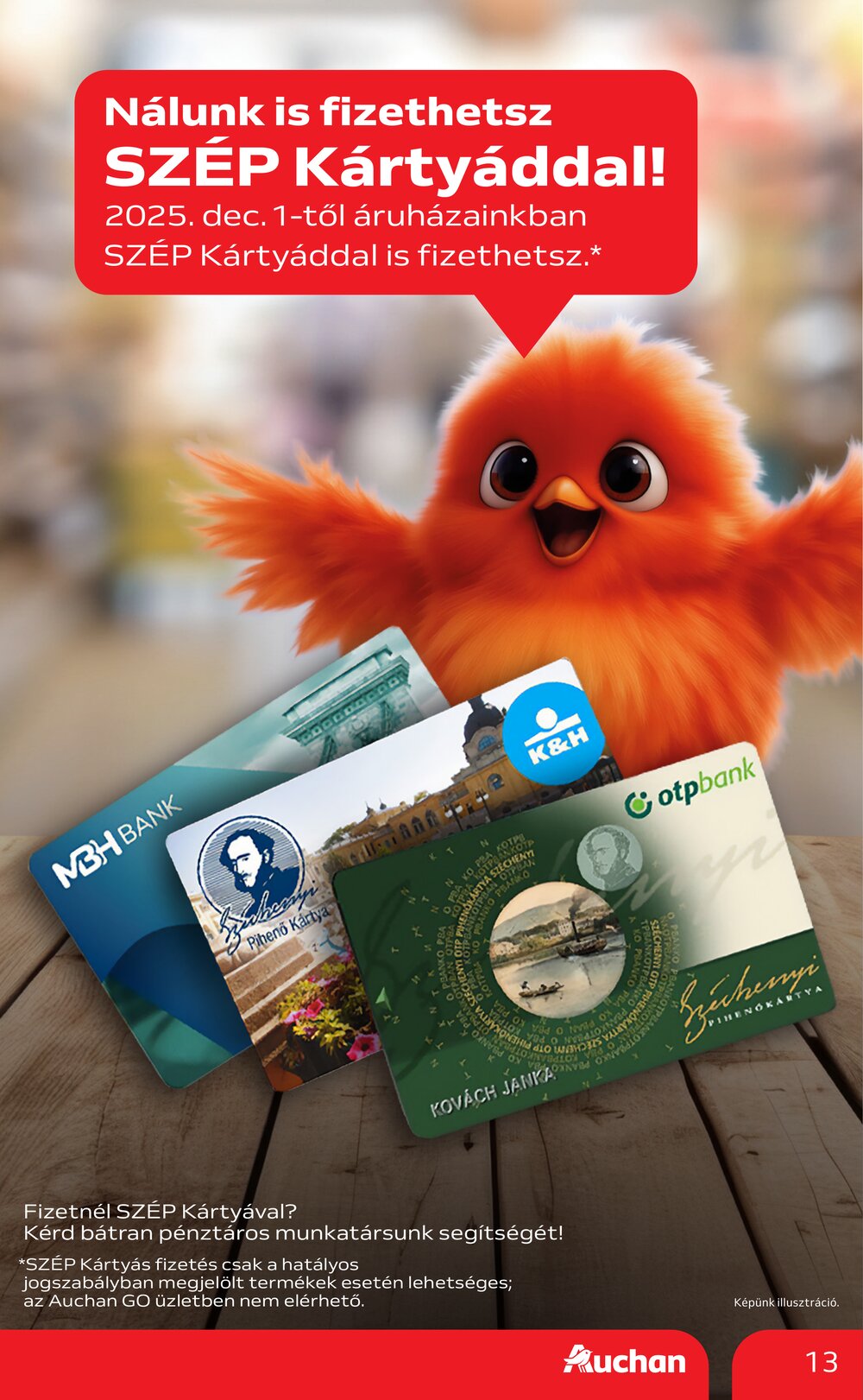 Auchan akciós újság 2025.12.18-tól - 13. oldal.