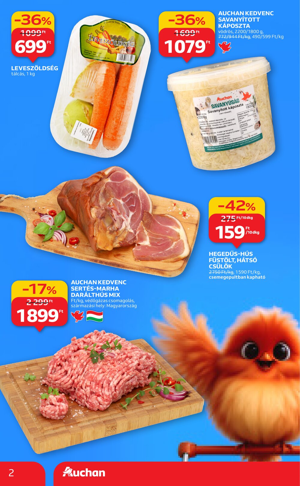 Auchan akciós újság 2025.12.18-tól - 2. oldal.