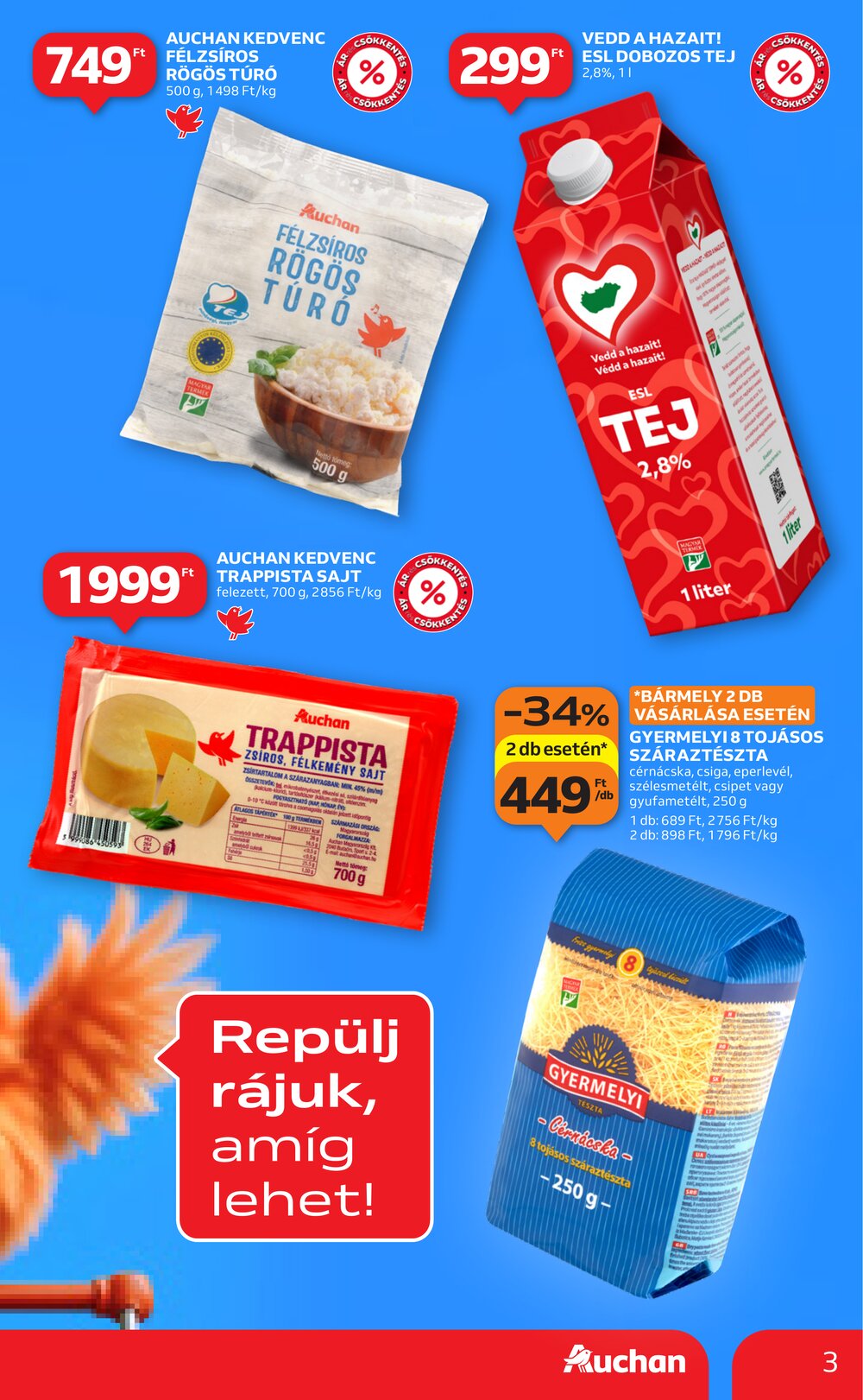 Auchan akciós újság 2025.12.18-tól - 3. oldal.