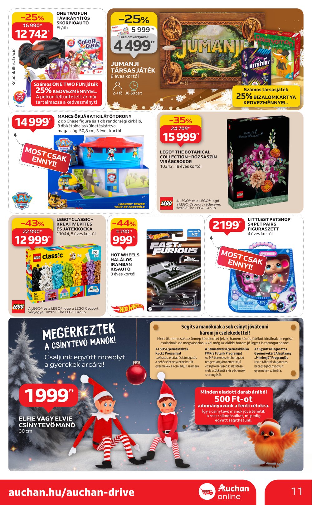 Auchan akciós újság 2025.12.18-tól - 11. oldal.