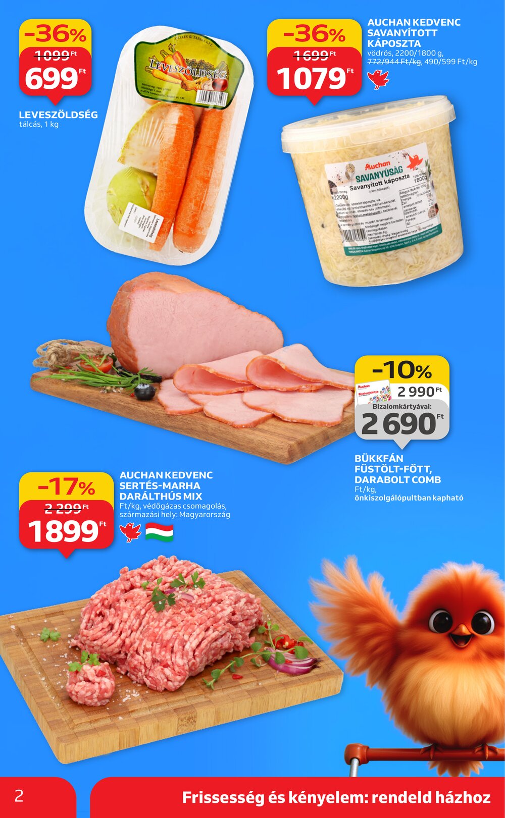 Auchan akciós újság 2025.12.18-tól - 2. oldal.