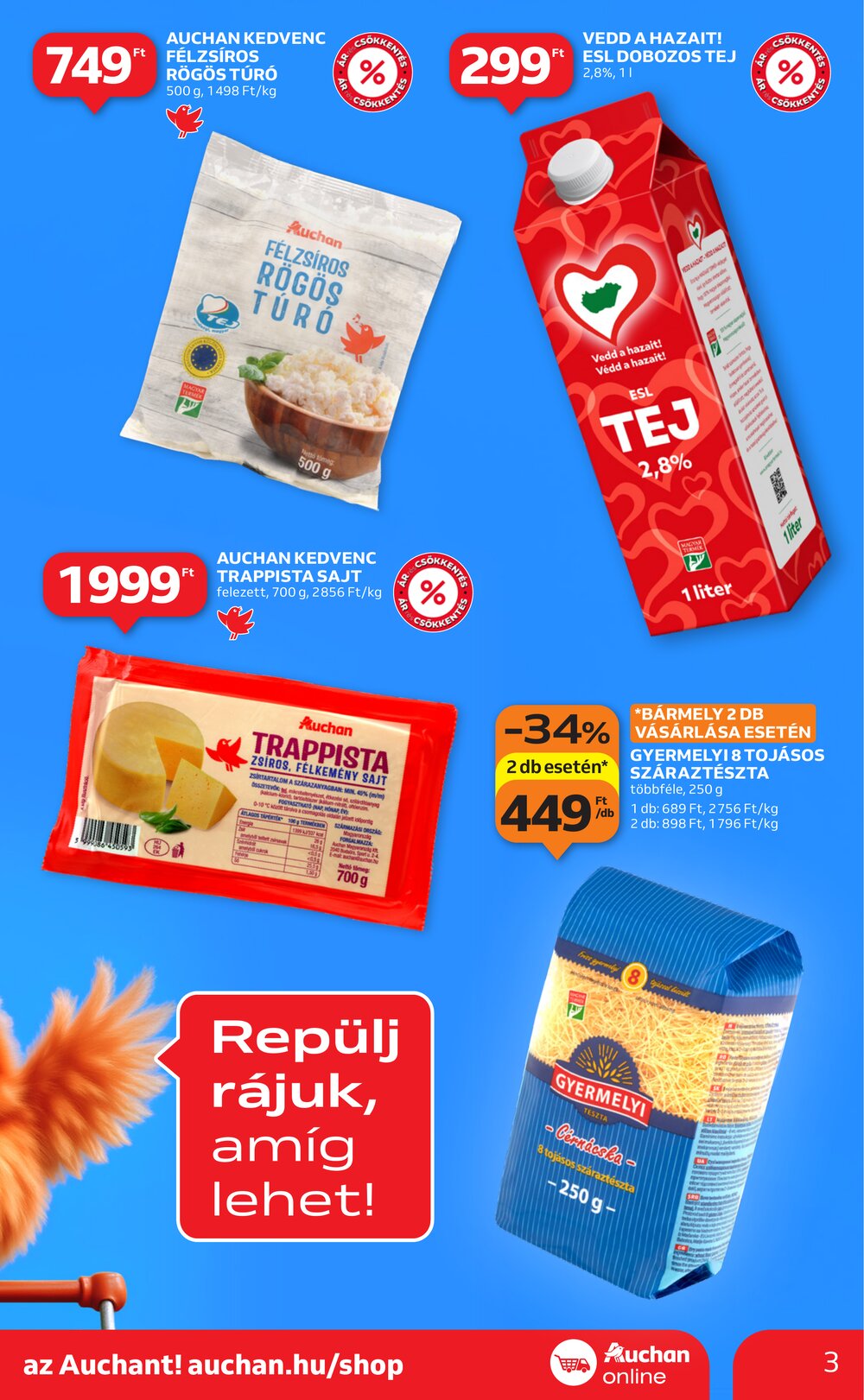 Auchan akciós újság 2025.12.18-tól - 3. oldal.