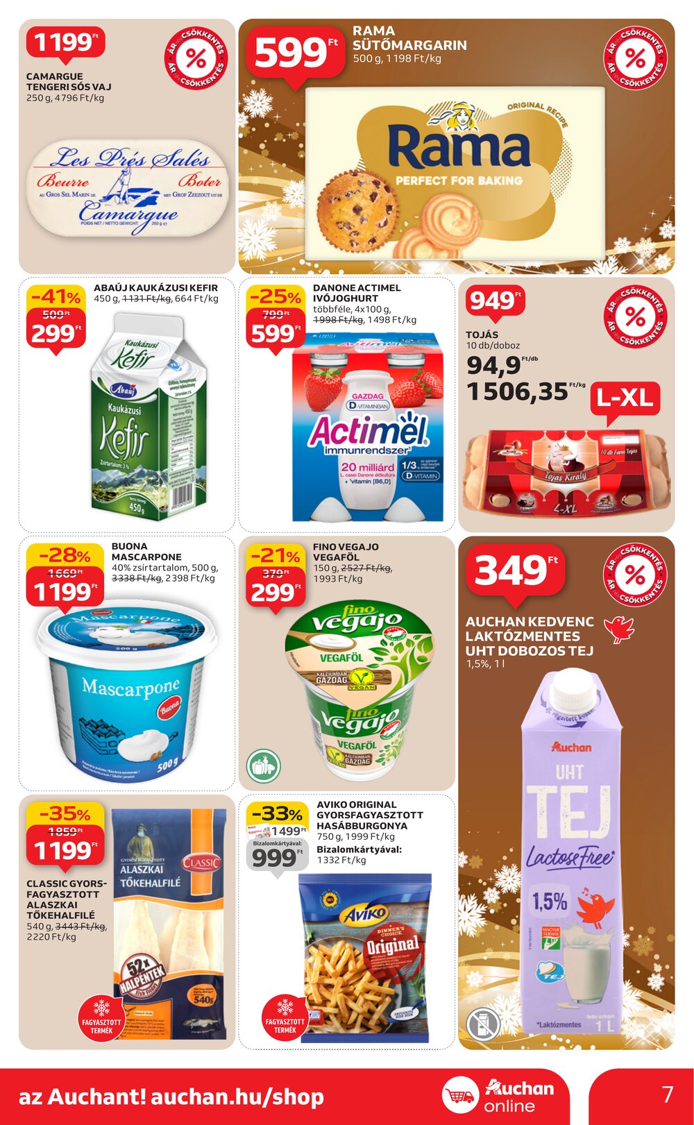 Auchan akciós újság 2025.12.18-tól - 7. oldal.