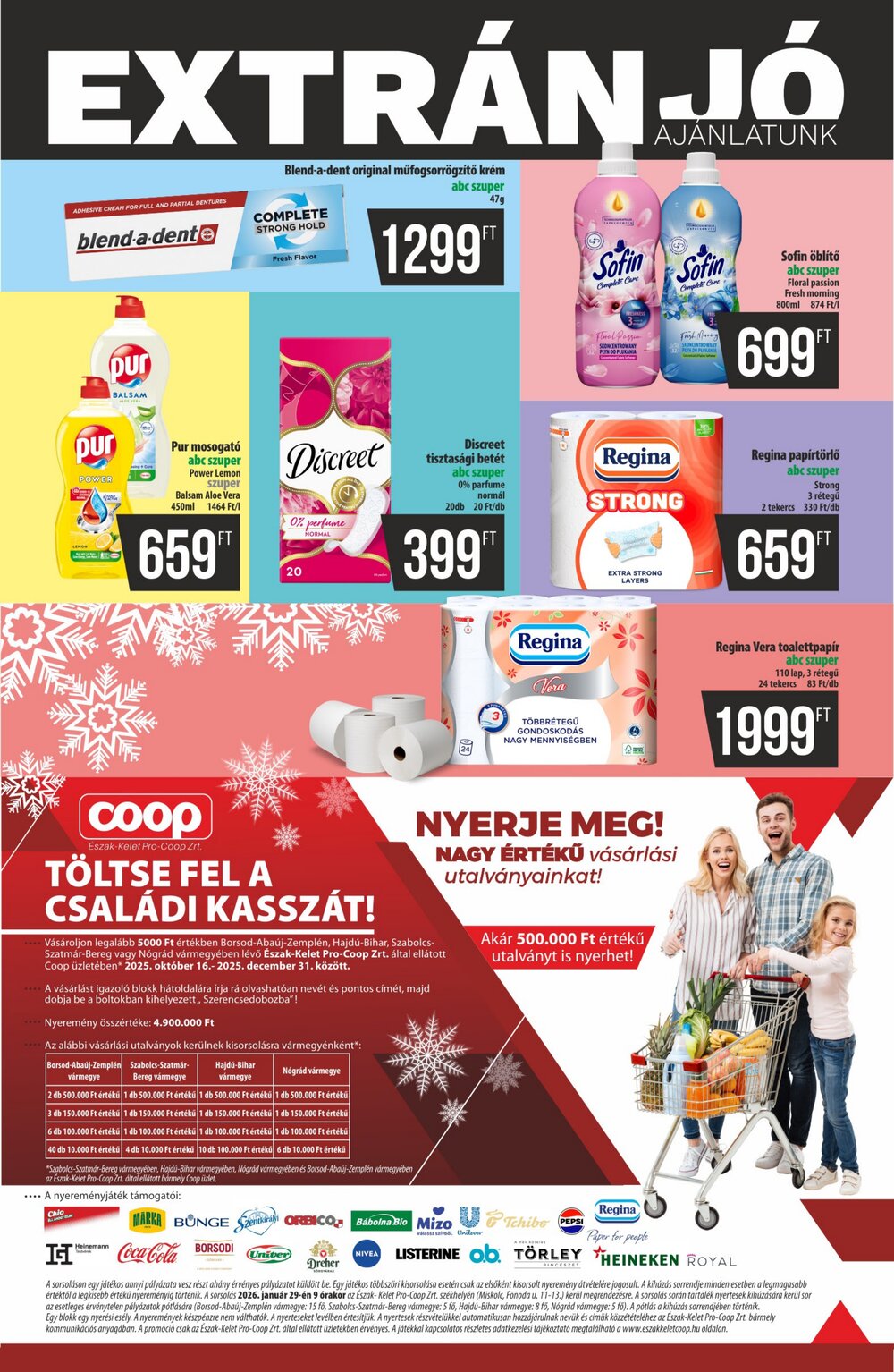 Coop akciós újság 2025.12.18-tól - 15. oldal.