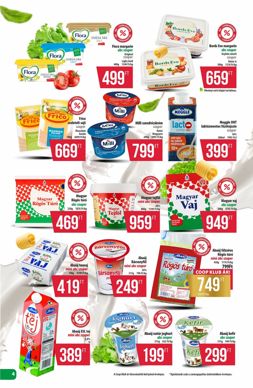 Coop akciós újság 2025.12.18-tól - 4. oldal.