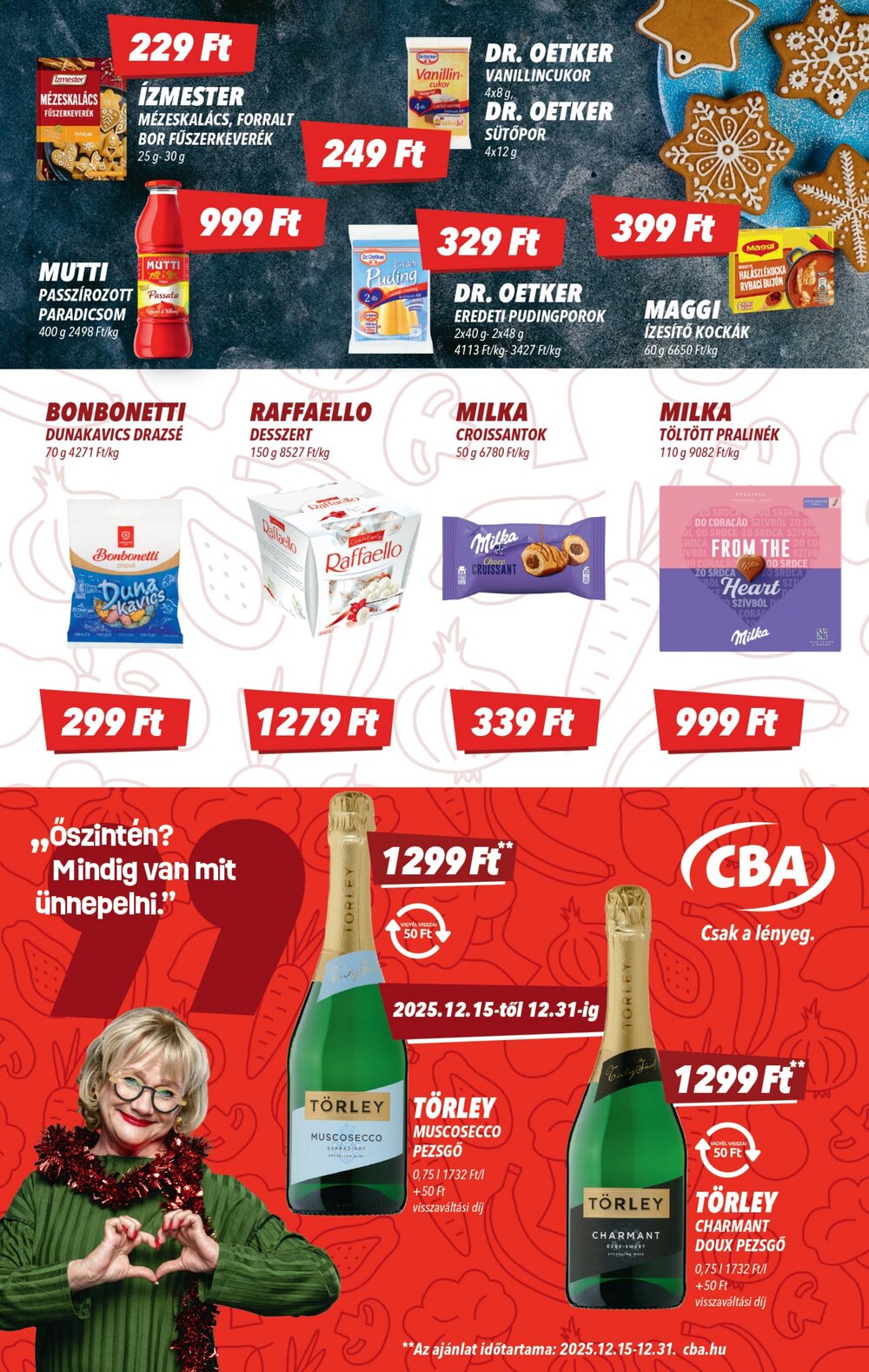 CBA akciós újság 2025.12.18-tól - 6. oldal.