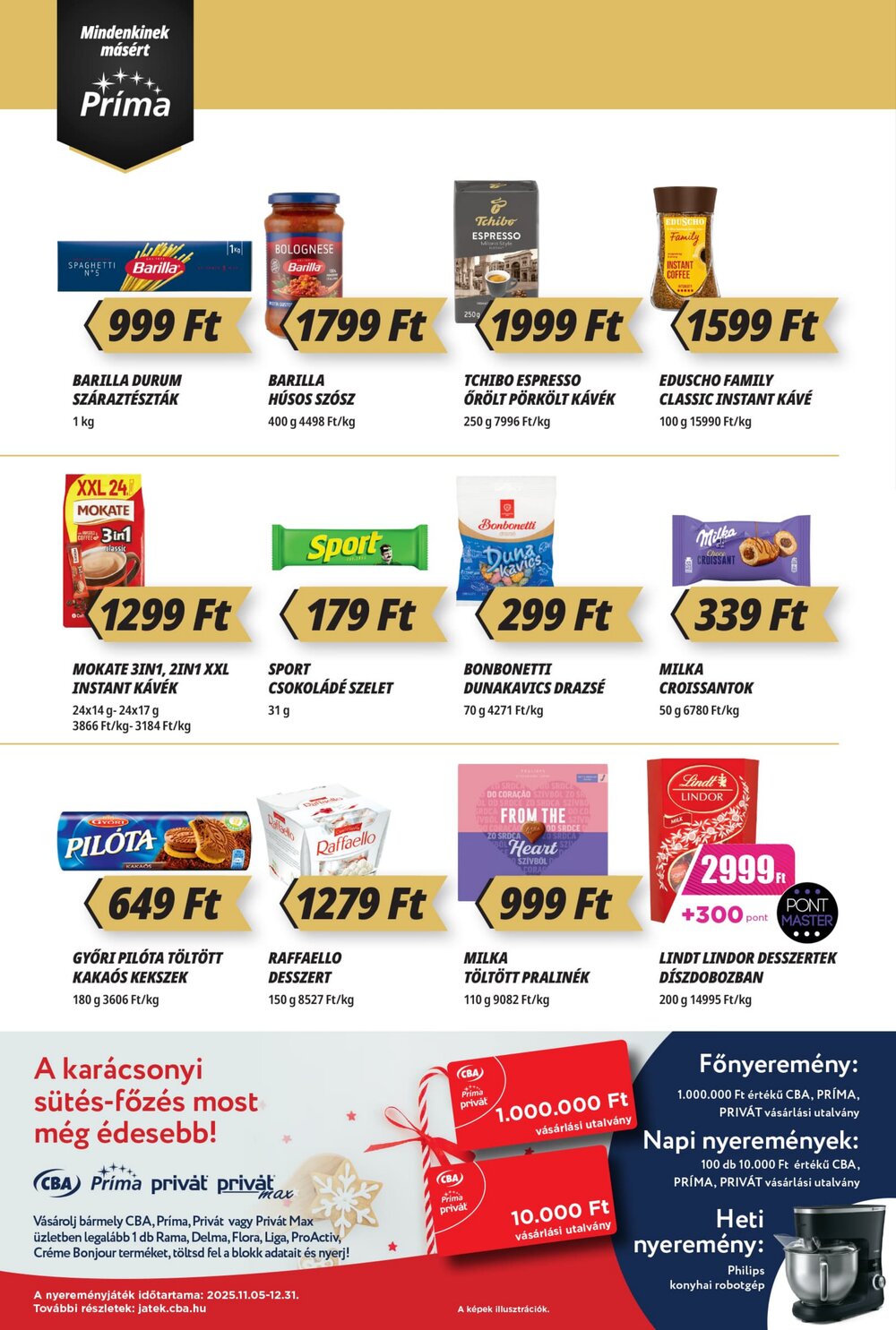 CBA akciós újság 2025.12.18-tól - 6. oldal.