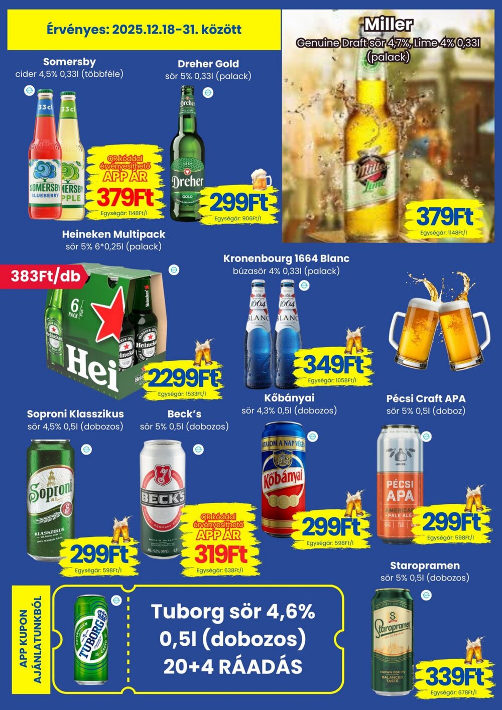 Magnetic áruházak akciós újság 2025.12.18-tól - 2. oldal.