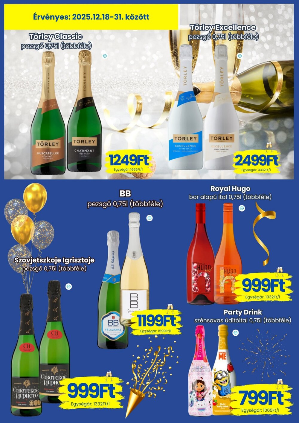 Magnetic áruházak akciós újság 2025.12.18-tól - 5. oldal.