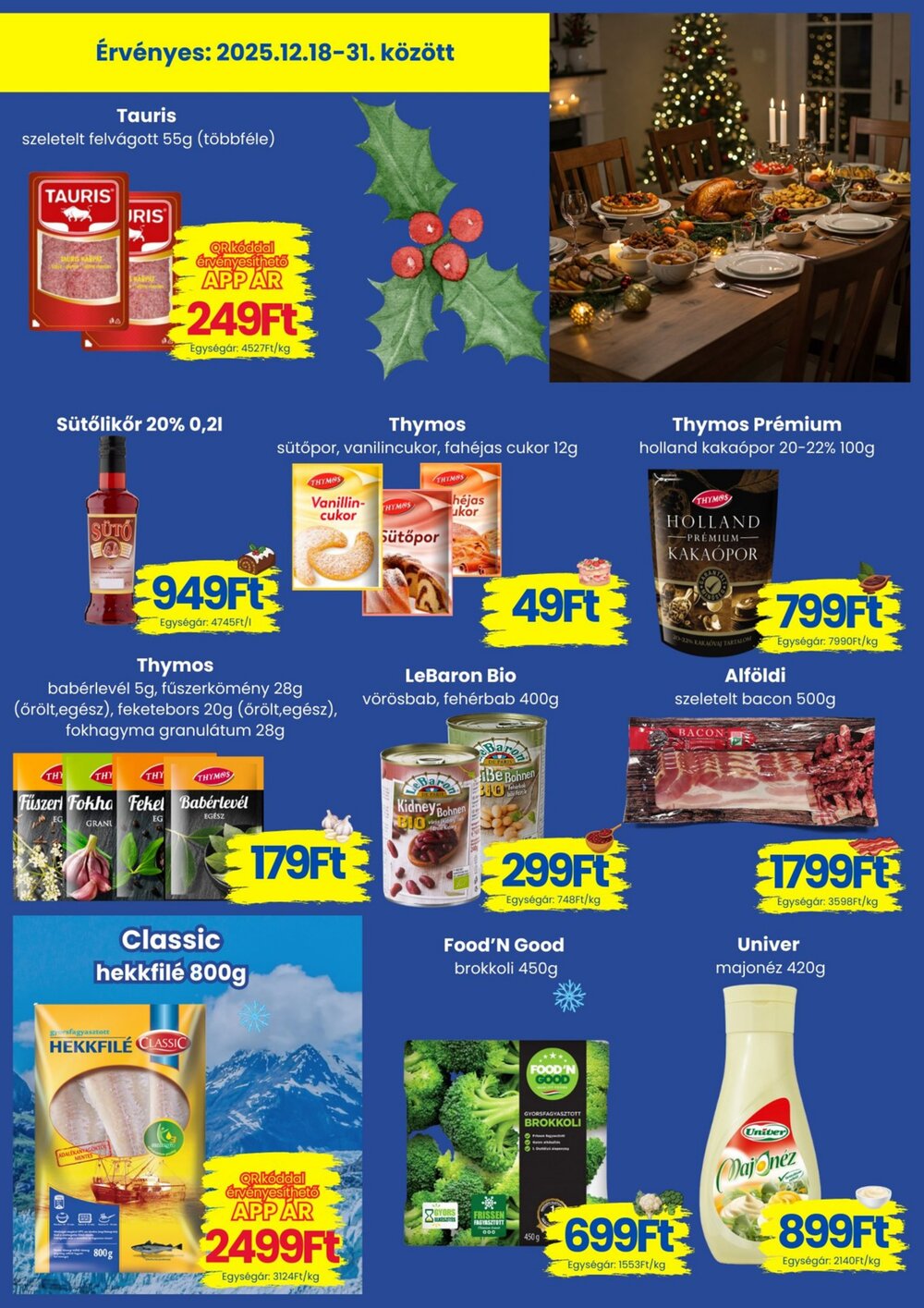 Magnetic áruházak akciós újság 2025.12.18-tól - 6. oldal.
