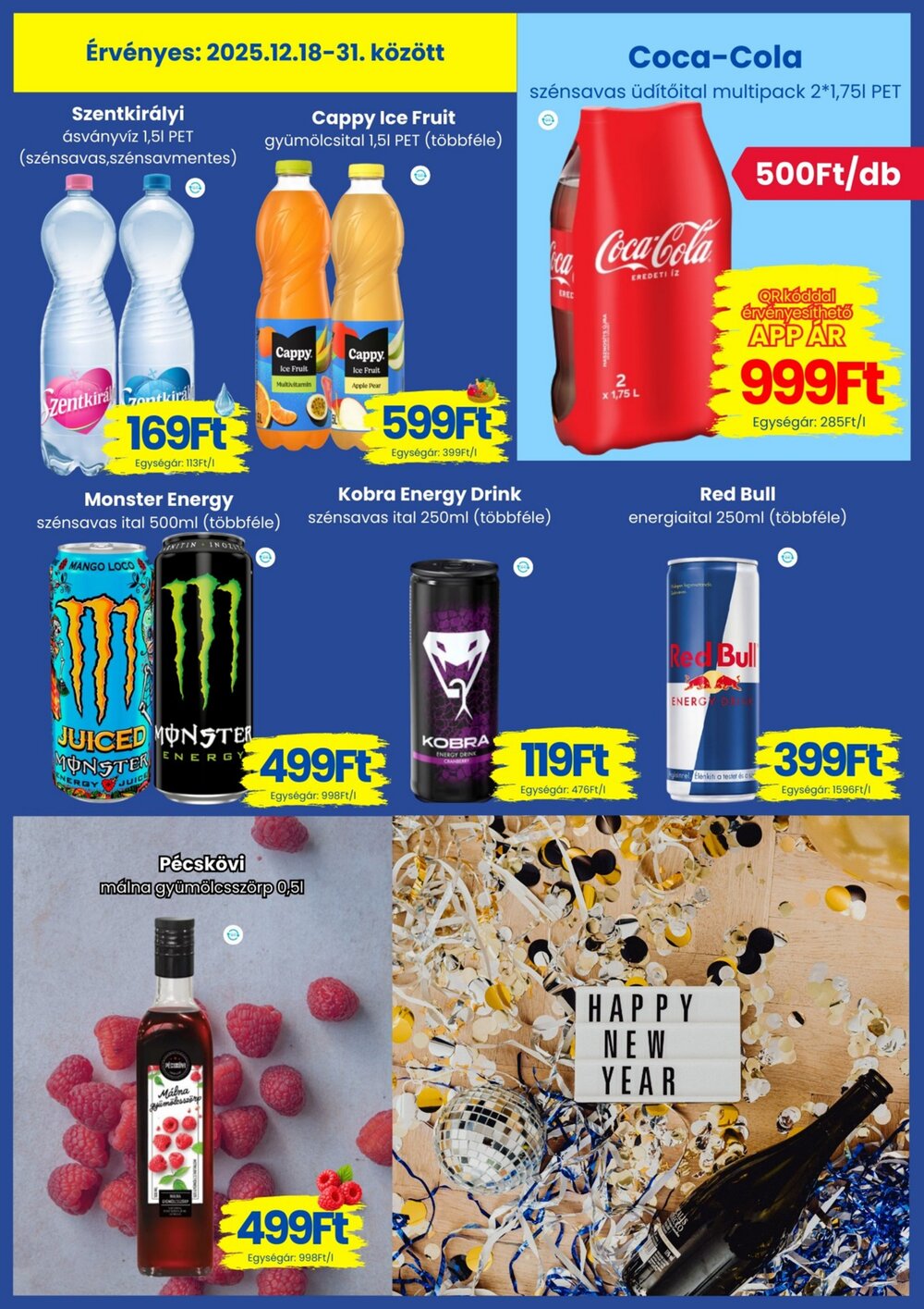 Magnetic áruházak akciós újság 2025.12.18-tól - 7. oldal.