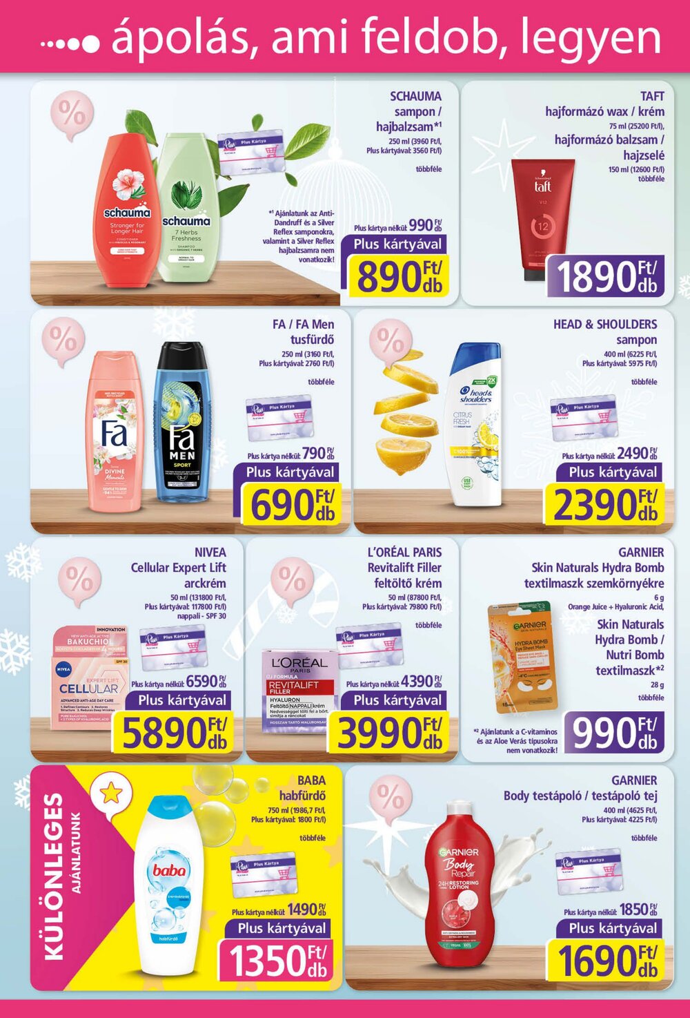 PlusMarket akciós újság 2025.12.18-tól - 4. oldal.