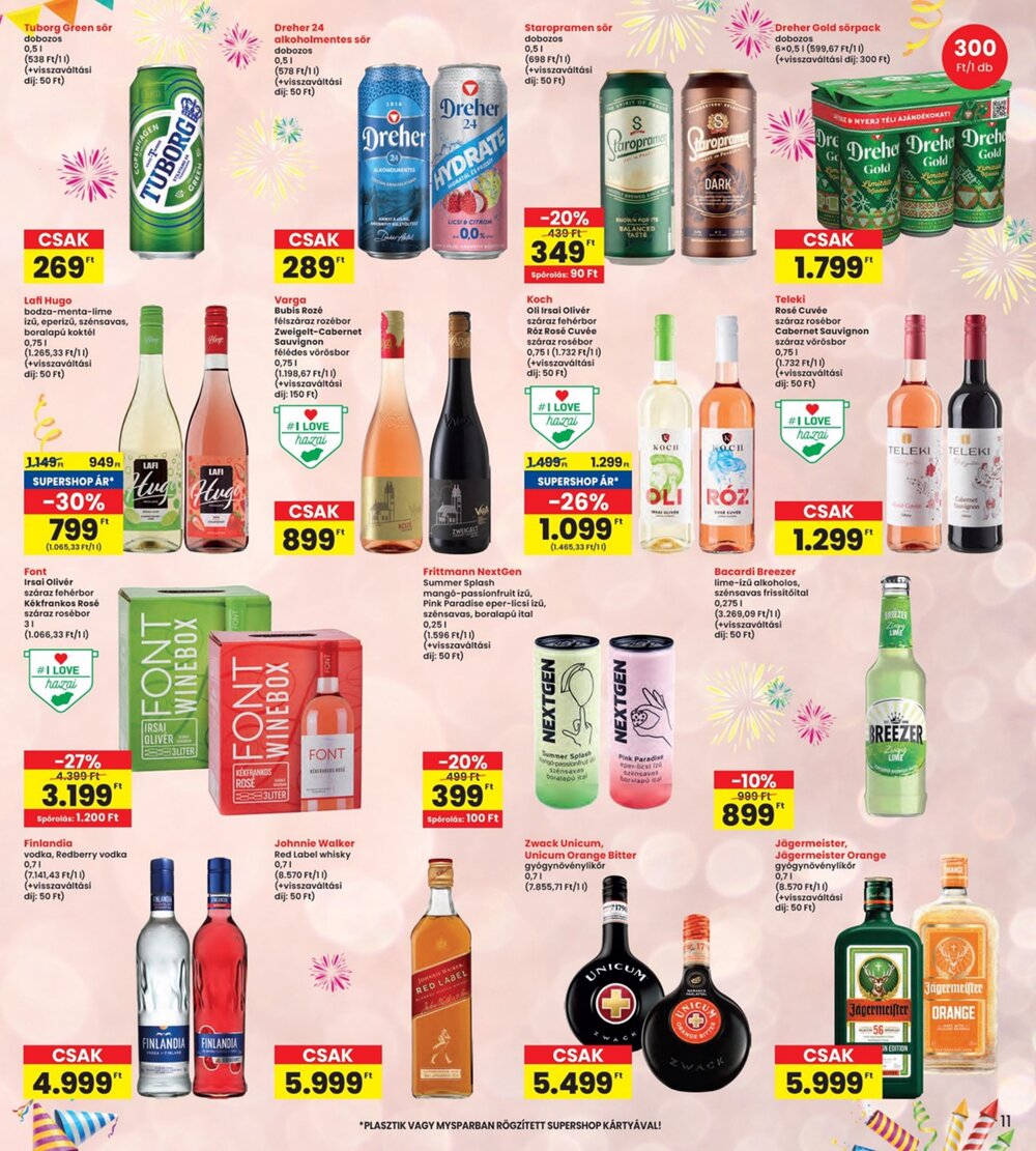 Interspar akciós újság 2025.12.23-tól - 11. oldal.