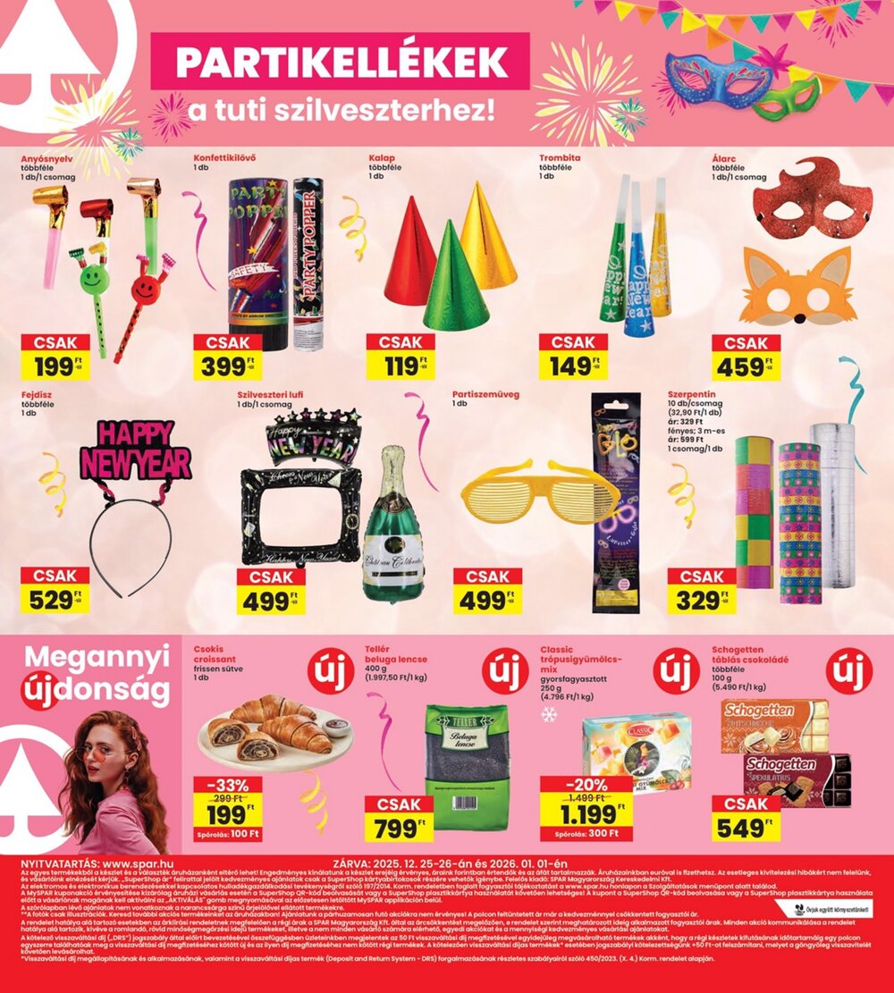 Interspar akciós újság 2025.12.23-tól - 12. oldal.