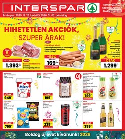 Interspar akciós újság 2025.12.23-tól
