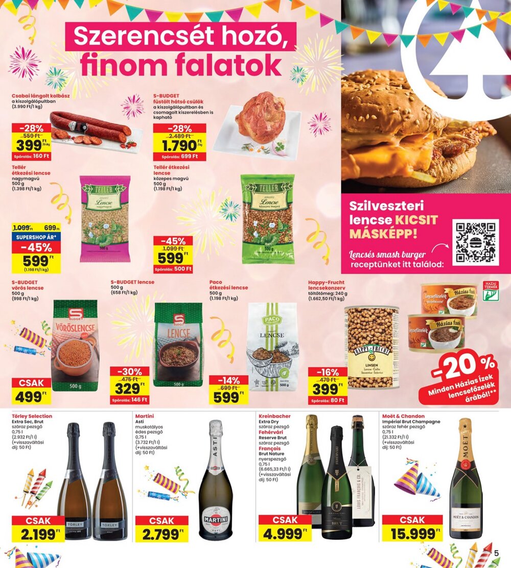 Interspar akciós újság 2025.12.23-tól - 5. oldal.