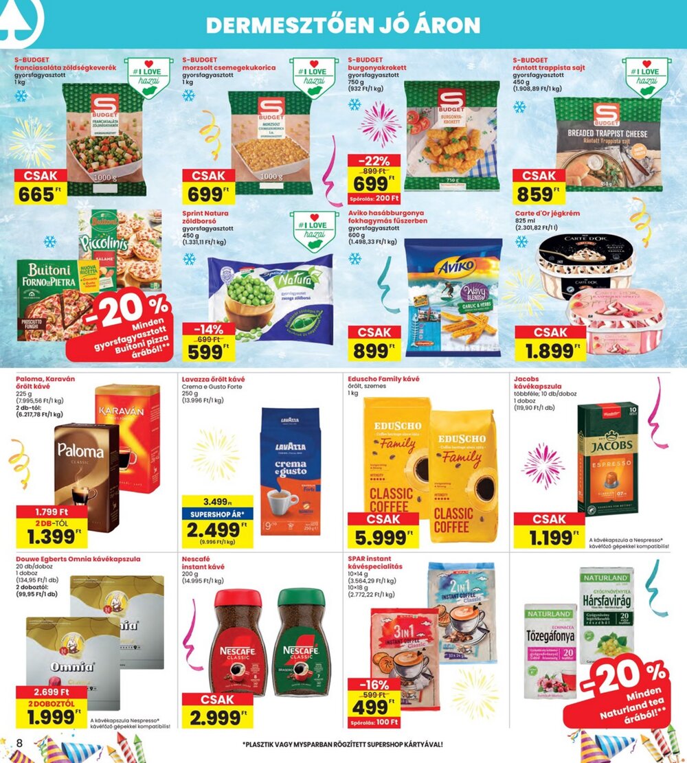 Interspar akciós újság 2025.12.23-tól - 8. oldal.