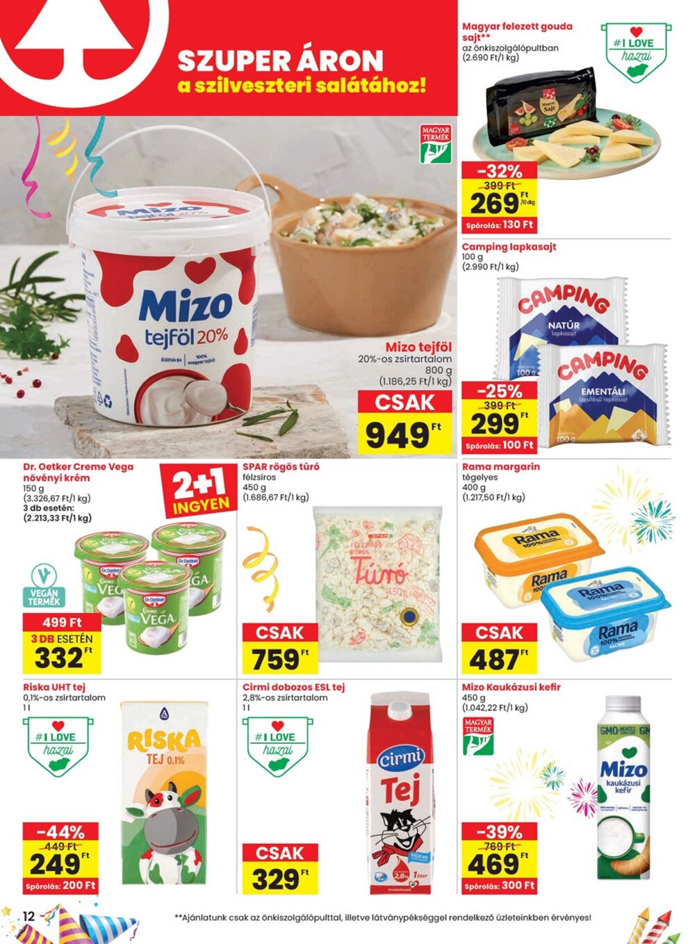 Spar akciós újság 2025.12.23-tól - 12. oldal.